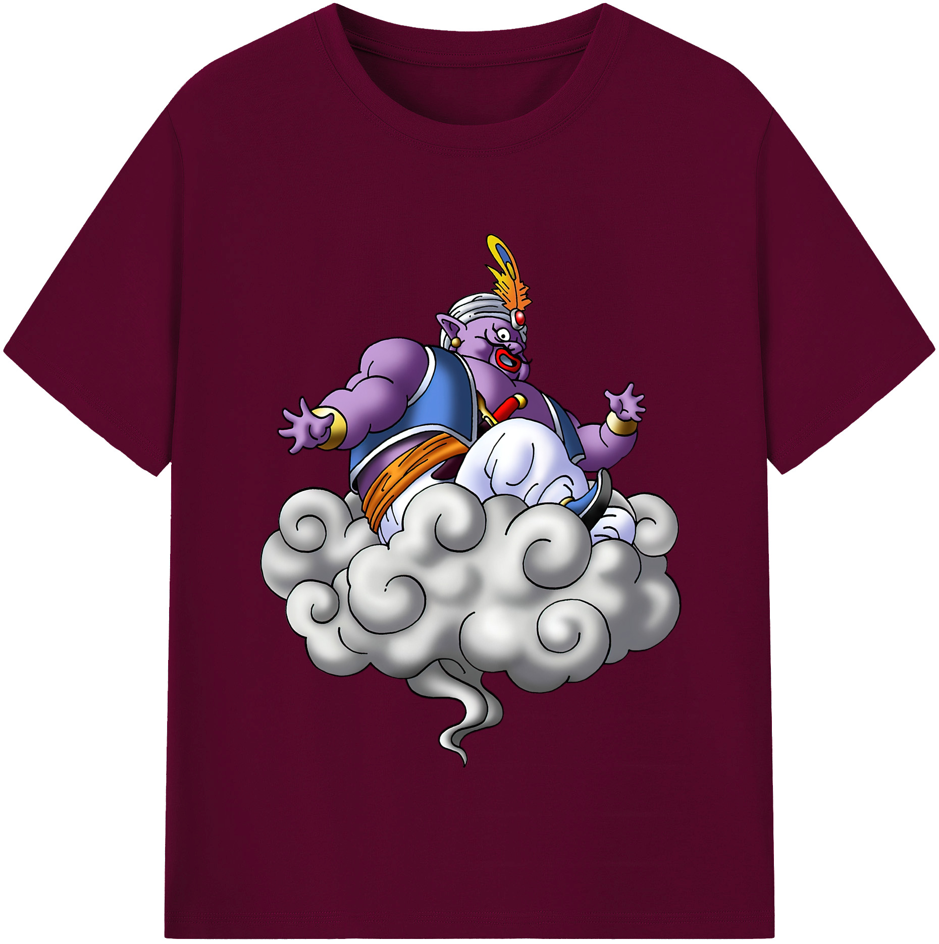 （画像用） ドラゴンクエスト Doragon Kuesuto Dragon Quest レディースカジュアルプリントTシャツ（綿100％）